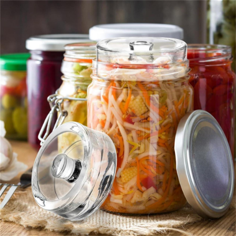 Kitchen Gadgets Design - 1 قطعة أوزان الزجاج المخمر واضح