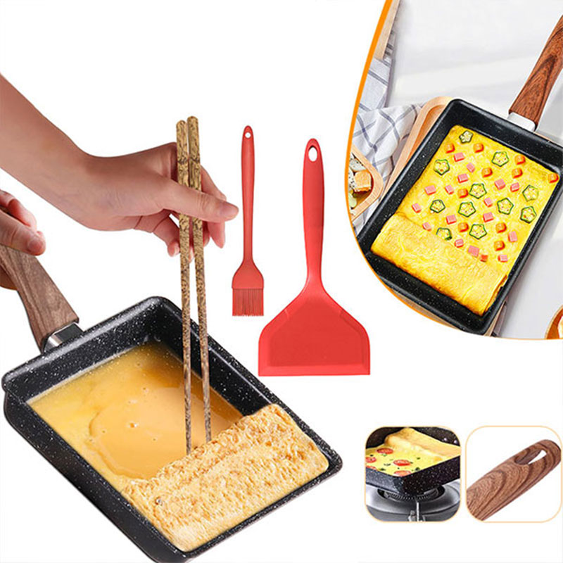 Cast Iron Skillet - مقلاة عجة يابانية من تاماغوياكي، مقلاة