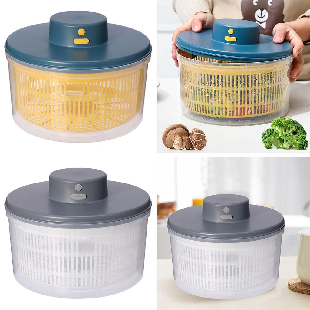 Salad Spinner - جهاز تجفيف السلطة الكهربائي السريع والمريح
