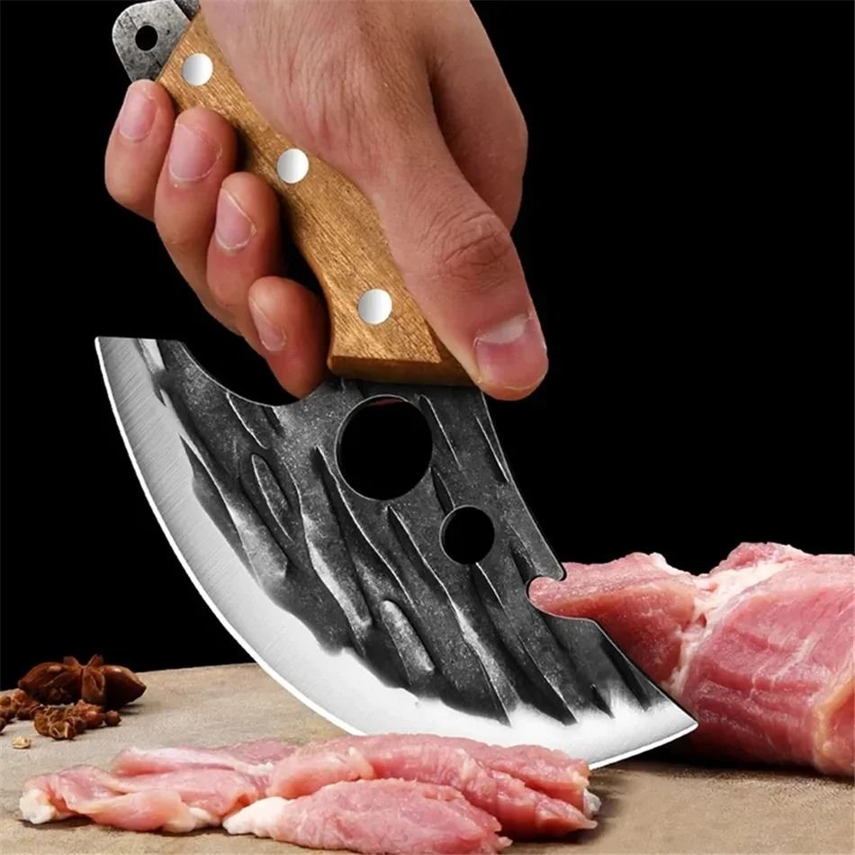 Kitchen Gadgets For Dad - ساطور لحم من الفولاذ المقاوم للصدأ