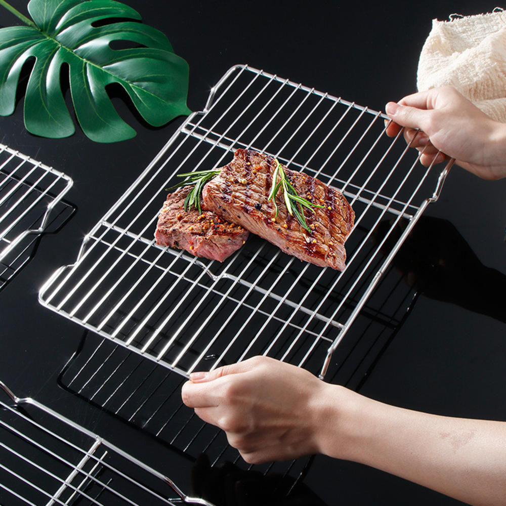 Kitchen Gadgets Design - الفولاذ المقاوم للصدأ الشواء شبكة حصيرة