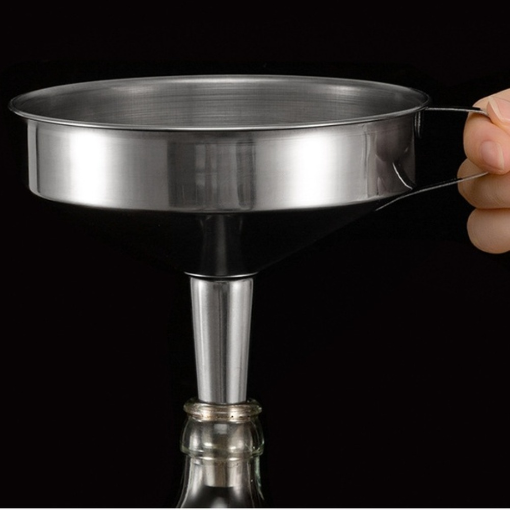 1 قطعة قمع زيت طهي من الستانلس - مراجعة Kitchen Gadgets Design وسعره
