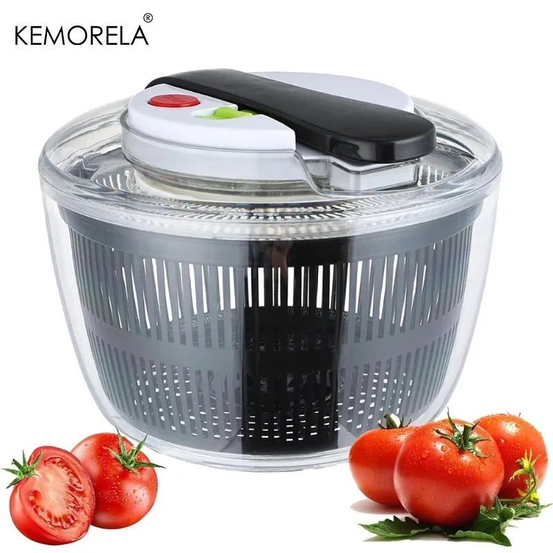 KEMORELA 3L أداة تجفيف الخضروا - مراجعة Salad Spinner وسعره