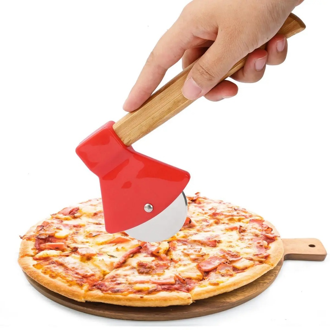 قطاعة بيتزا على شكل فأس مضحكة  - مراجعة Kitchen Gadgets For Dad وسعره