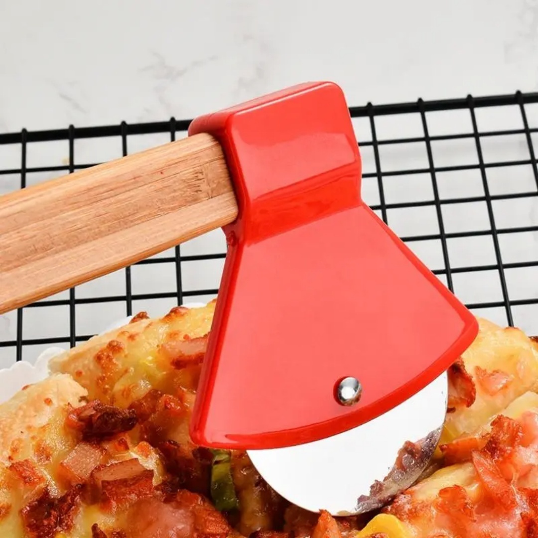قطاعة بيتزا على شكل فأس مضحكة  - مراجعة Kitchen Gadgets For Dad وسعره