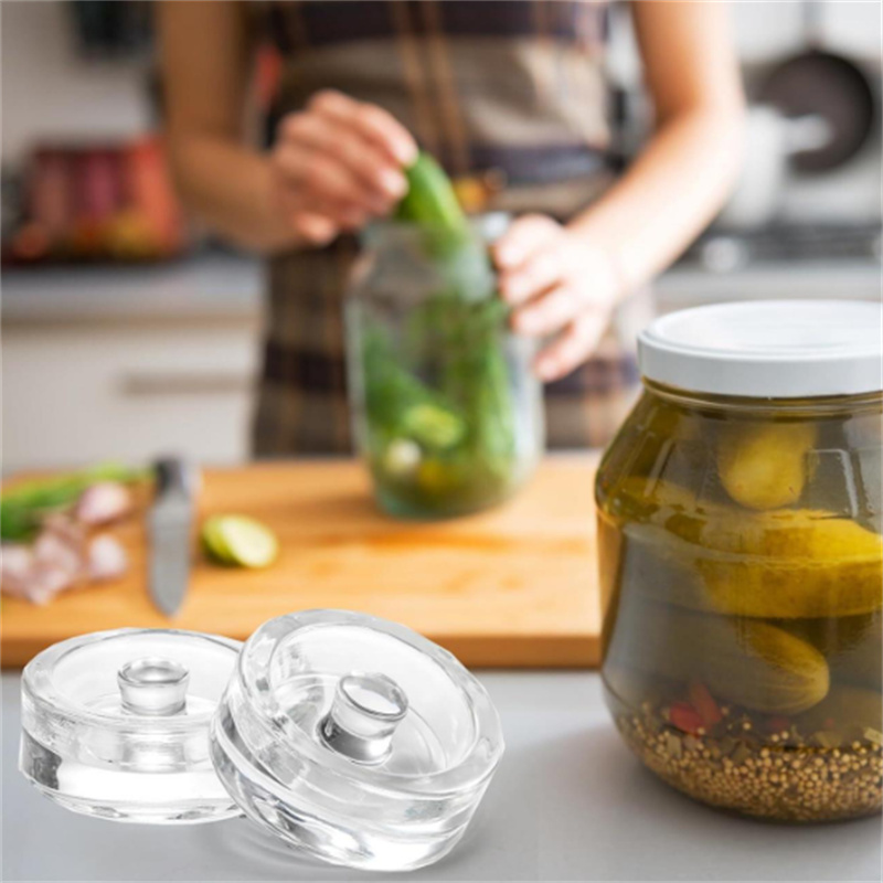 1 قطعة أوزان الزجاج المخمر واض - مراجعة Kitchen Gadgets Design وسعره