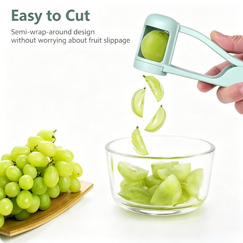 قطاعة طماطم وعنب وفواكه صغيرة  - مراجعة Kitchen Gadgets In China وسعره