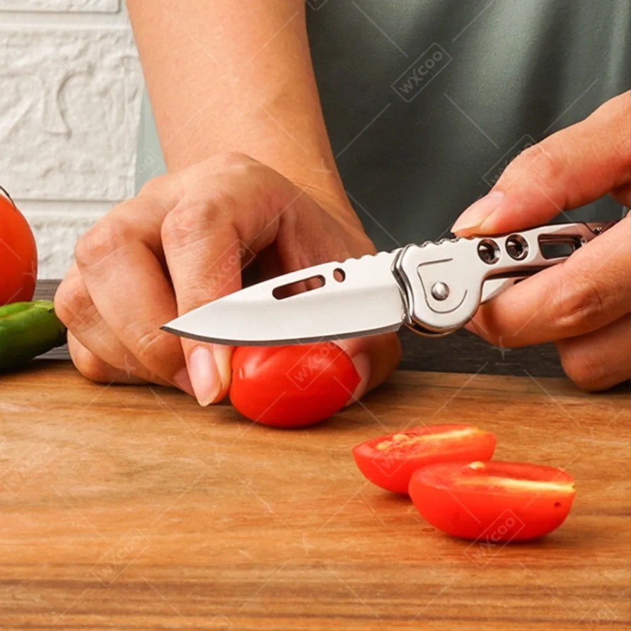 سكين قابل للطي من WXCOO، سكين  - مراجعة Kitchen Gadgets Design وسعره