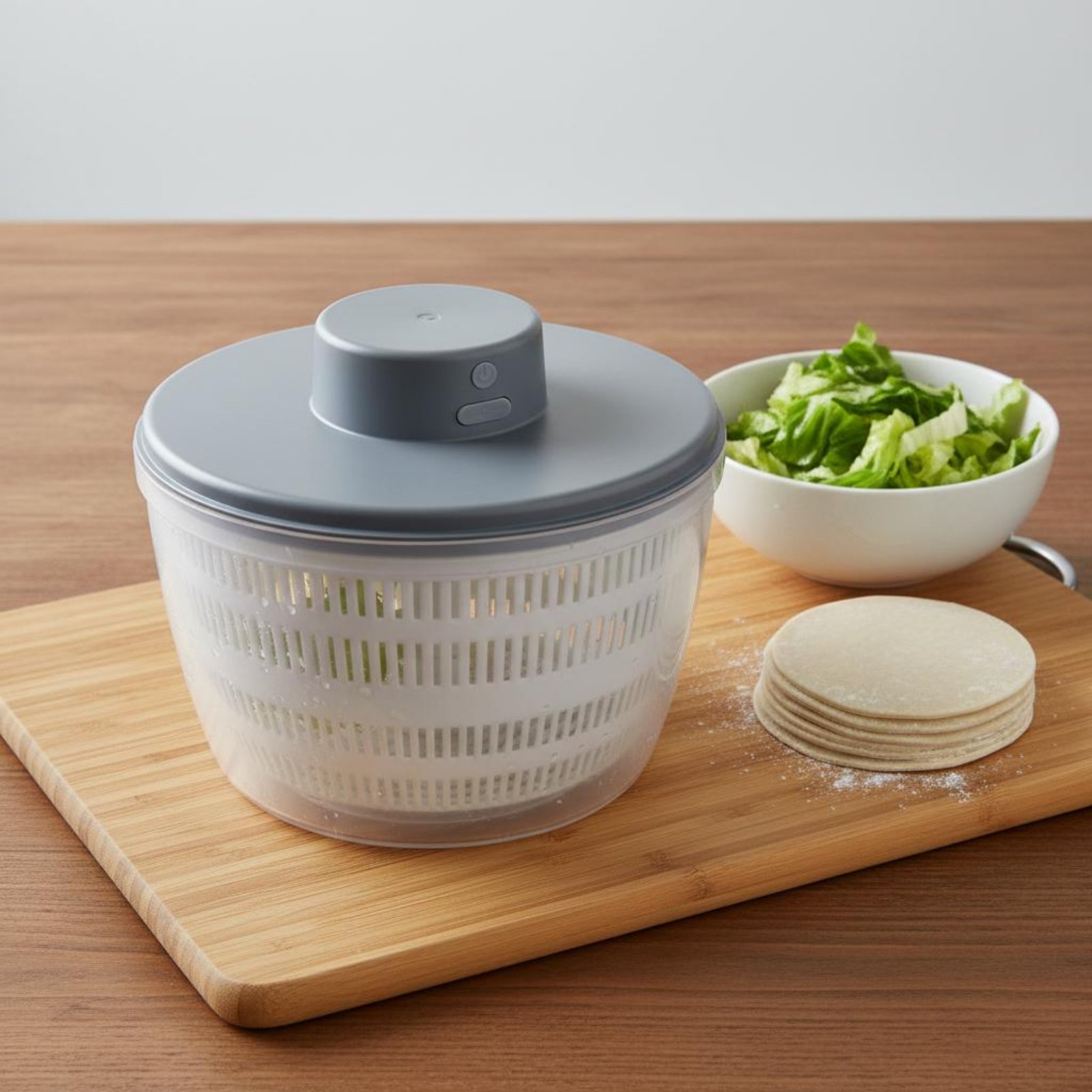 مجفف سلطة كهربائي متعدد الوظائ - مراجعة Salad Spinner وسعره