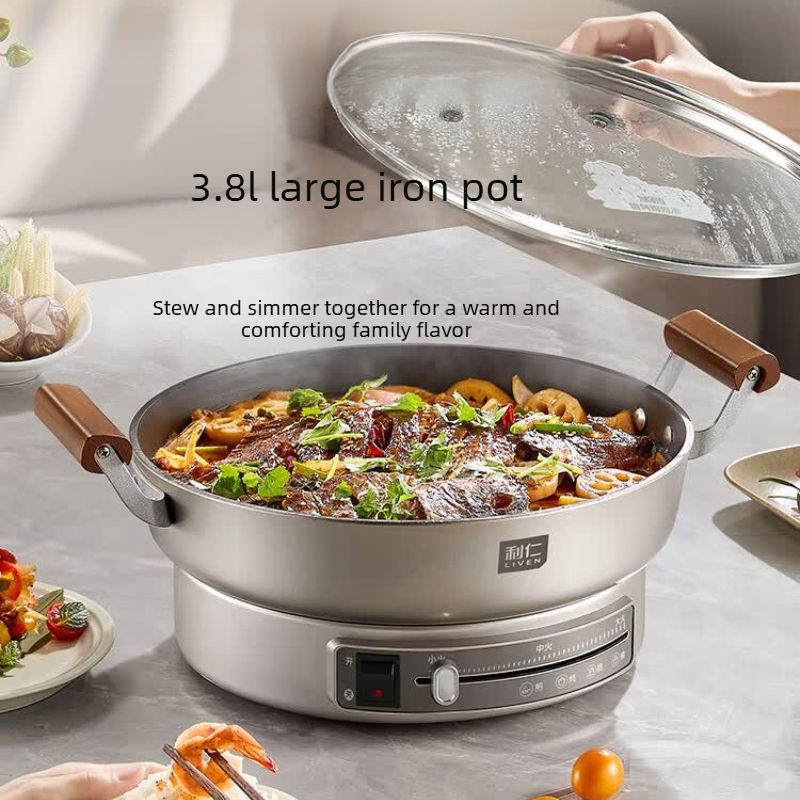 مقلاة شواء عميقة كبيرة 32 سم،  - مراجعة Cast Iron Skillet وسعره