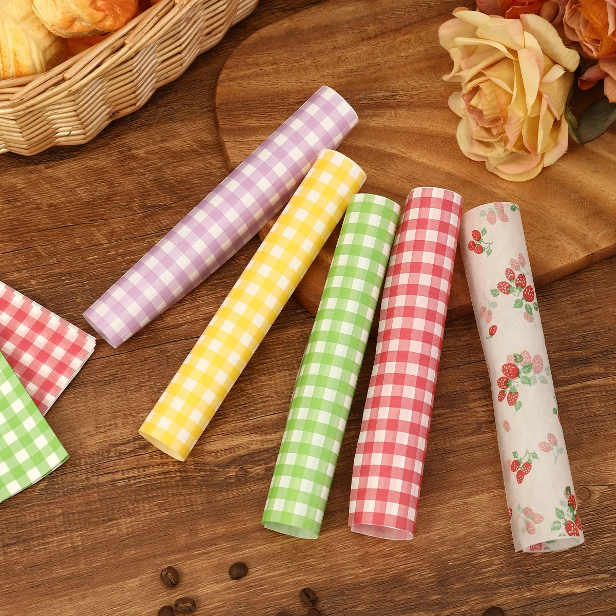50 قطعة من ورق التغليف المقاوم - مراجعة Kitchen Gadgets For Gifts وسعره