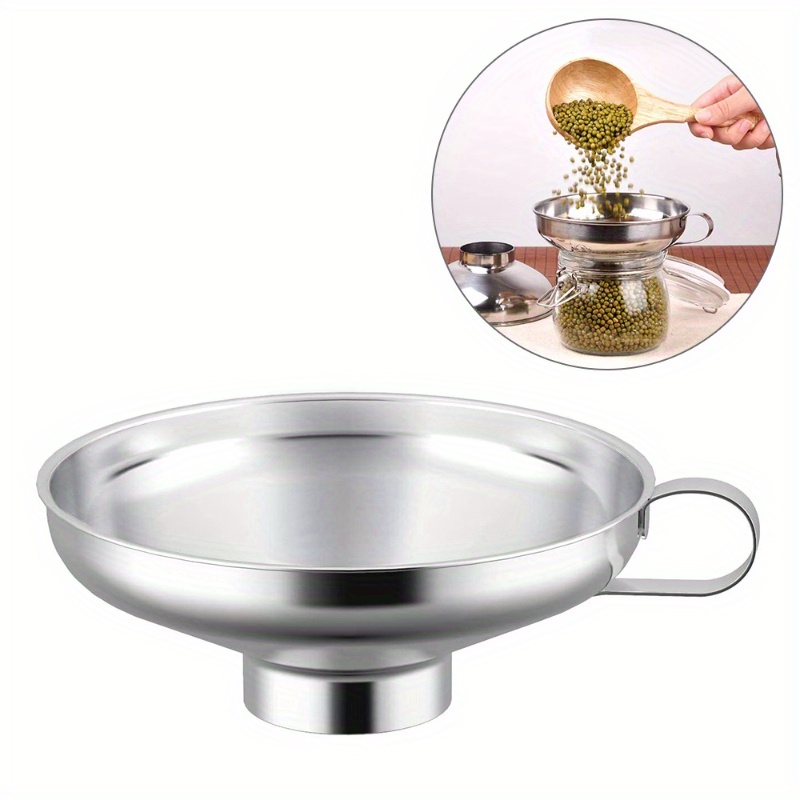 قمع تصفية سائل واسع الفوهة من  - مراجعة Kitchen Gadgets Design وسعره