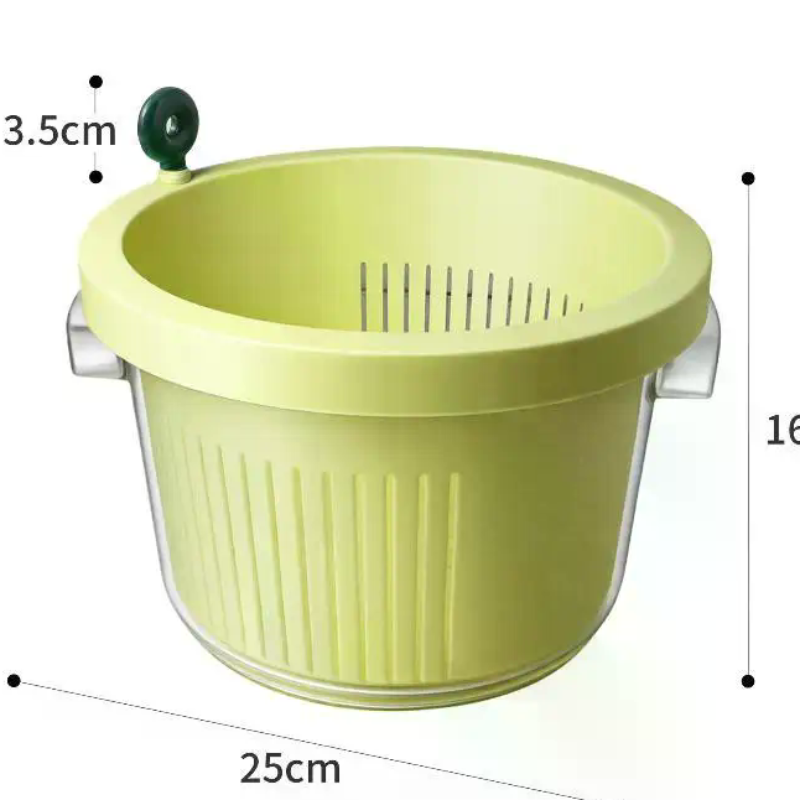 جهاز تجفيف السلطة اليدوي آمن ل - مراجعة Salad Spinner وسعره