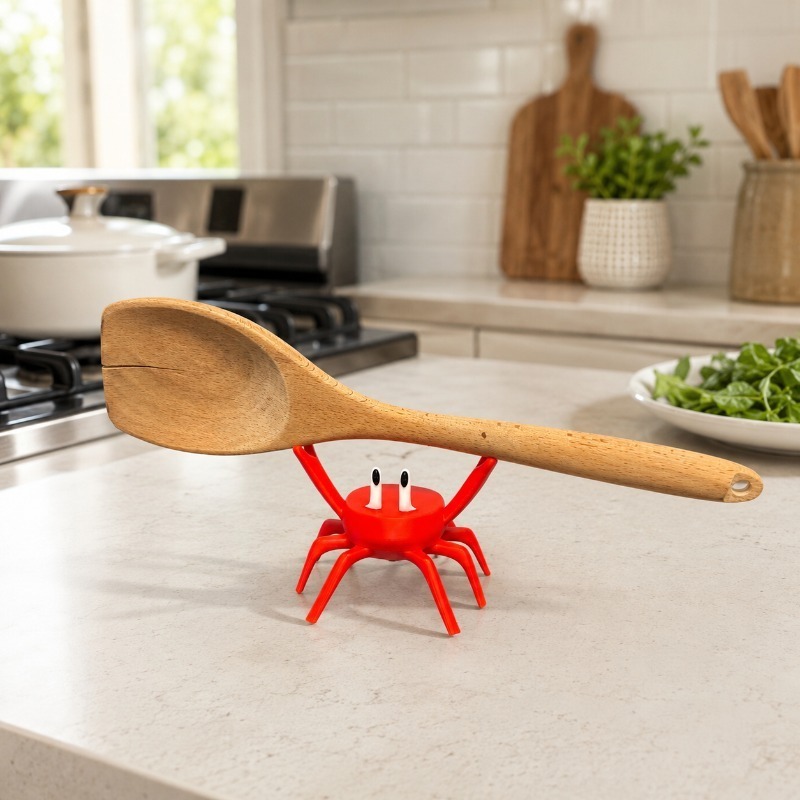 حامل ملعقة على شكل سرطان البحر - مراجعة Kitchen Gadgets For Gifts وسعره