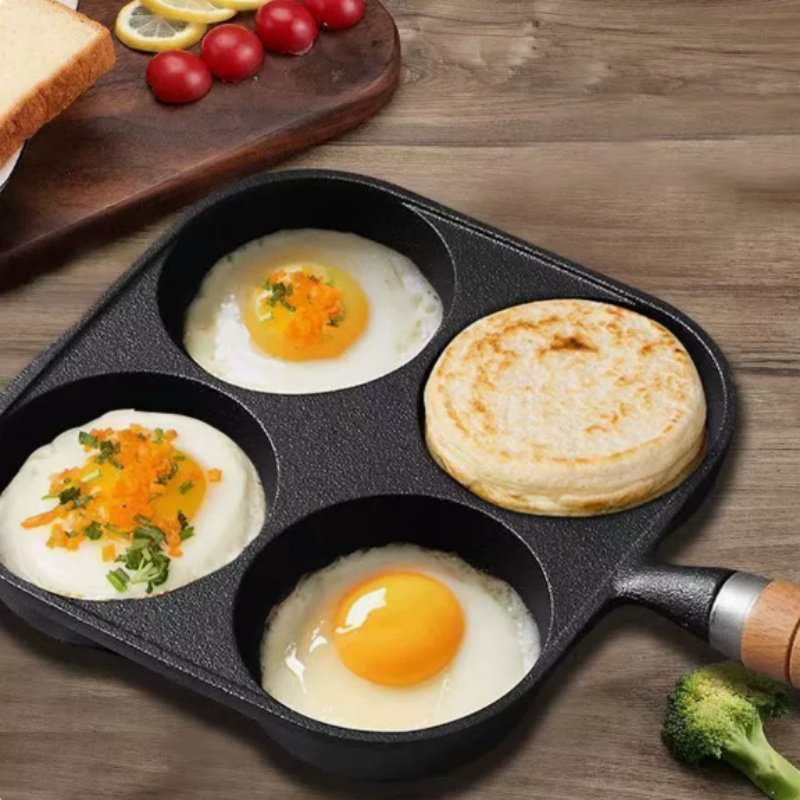 مقلاة بيض من الحديد الزهر بفتح - مراجعة Cast Iron Skillet وسعره