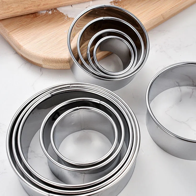 5 قطعة قالب البسكويت الدائري م - مراجعة Kitchen Gadgets Design وسعره