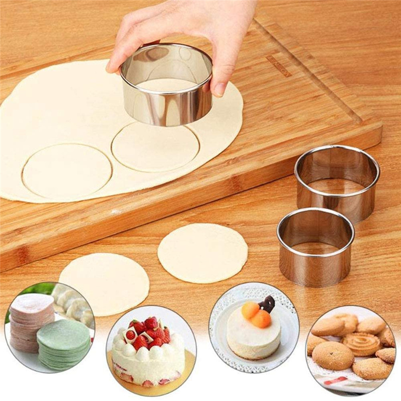 5 قطعة قالب البسكويت الدائري م - مراجعة Kitchen Gadgets Design وسعره