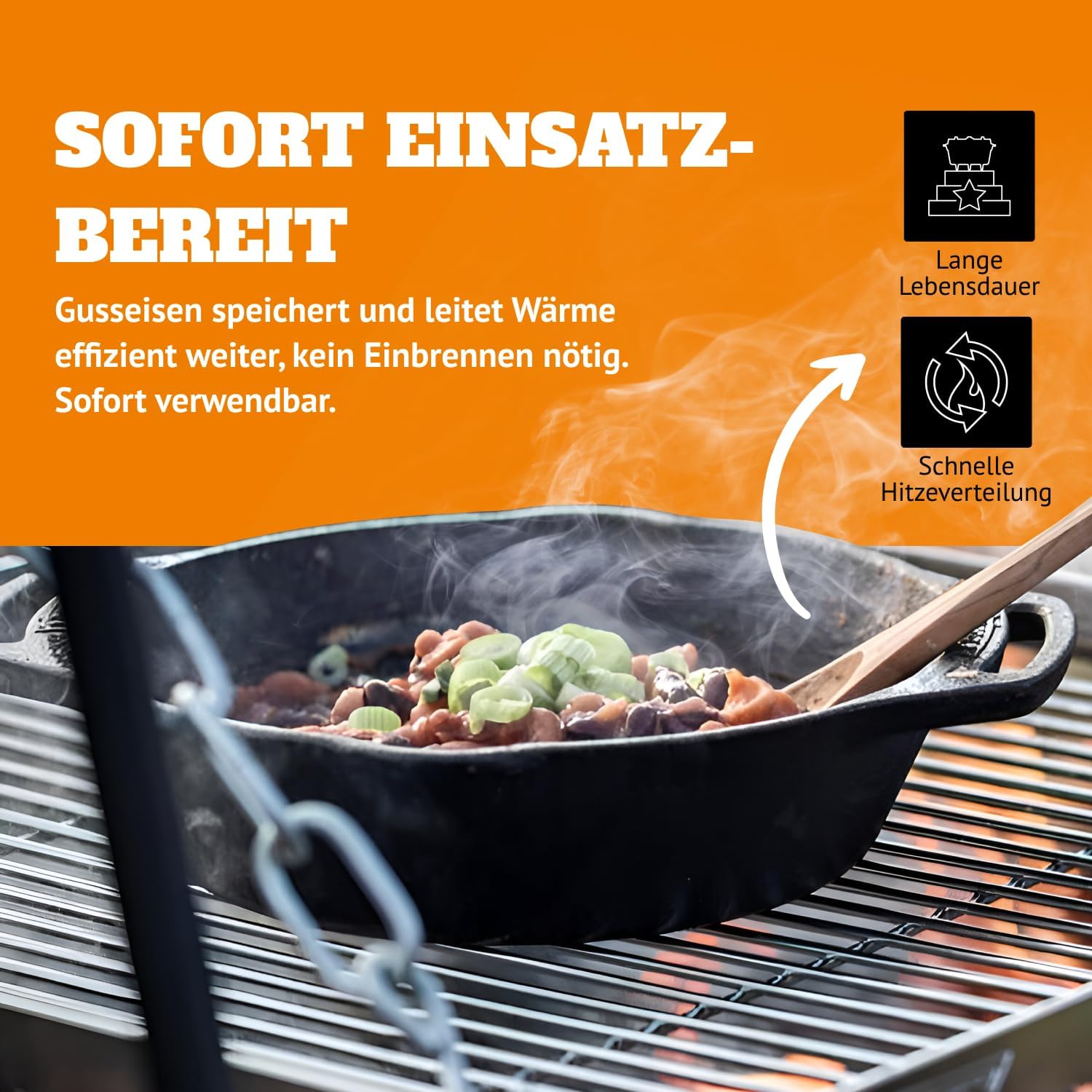 مقلاة من الحديد الزهر مقاس 14  - مراجعة Cast Iron Skillet وسعره