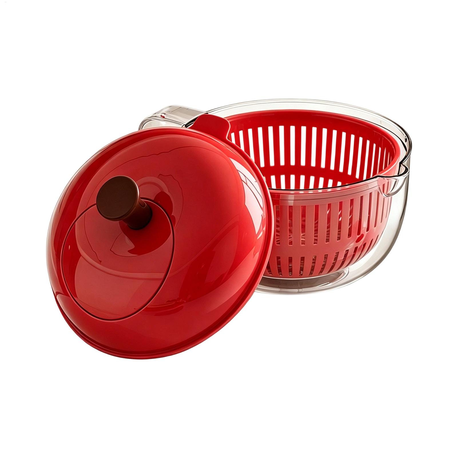 وعاء لتنظيف الفاكهة مع مصفاة،  - مراجعة Salad Spinner وسعره