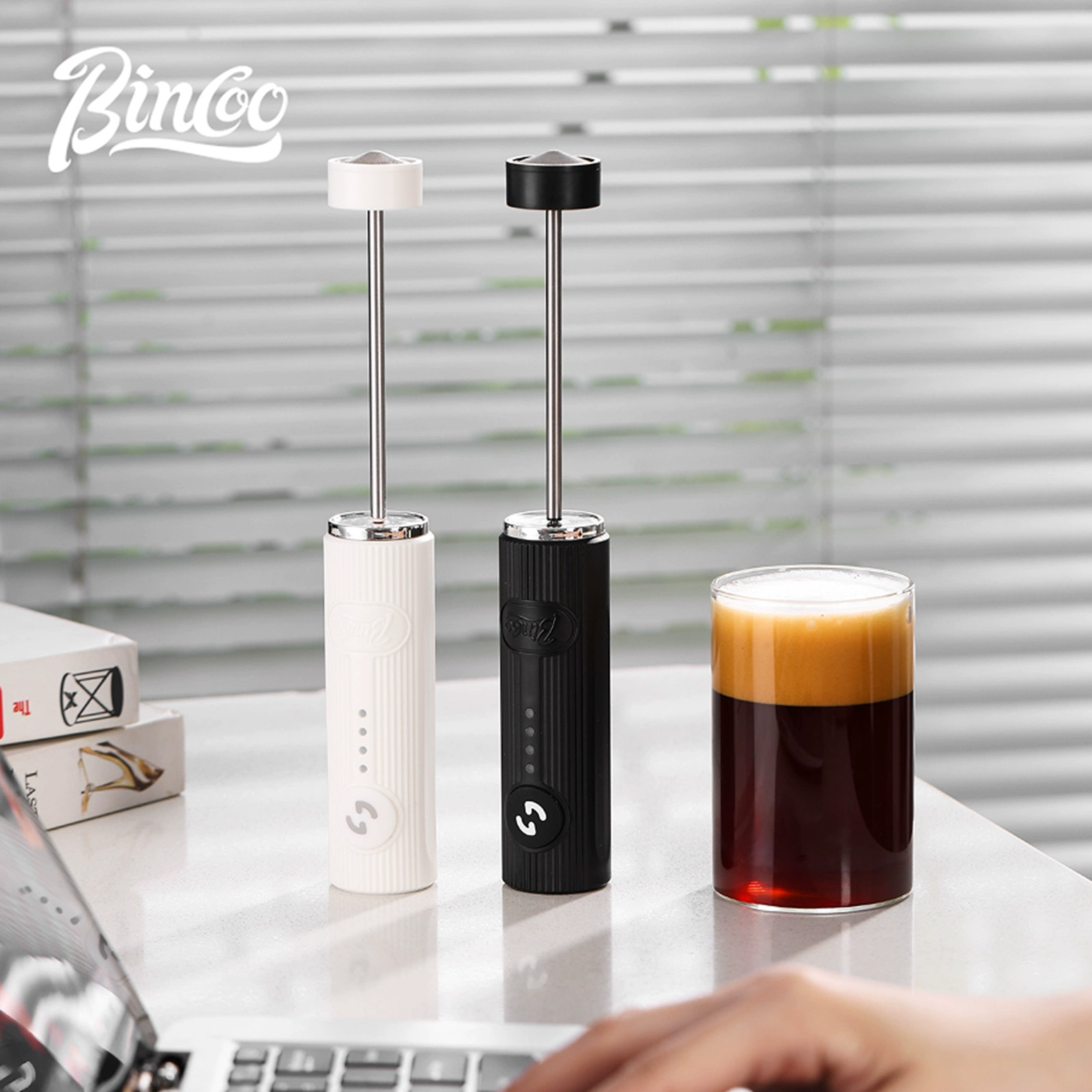 BINCOO القهوة الكهربائية Froth - مراجعة Kitchen Gadgets Design وسعره